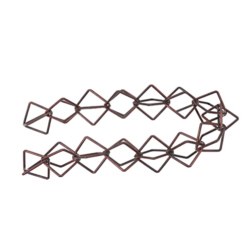 ORFOFE Unique Aluminum Rain Chain Home Decor Gutter Downspout Rain Chain Calm Sound Effect