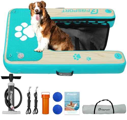 FBSPORT Inflatable Dog Boat Ramp