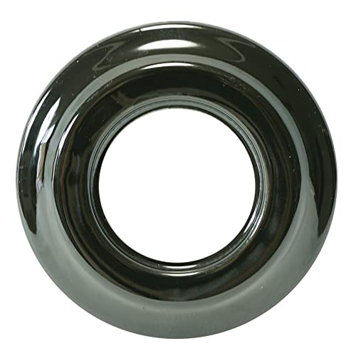 Wandplatten aus Porzellan, 1 Stück, weiß, zum Kombinieren mit den Einbaumechanismen für Steckdose, französische Steckdose, goldfarben