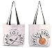 Reusable Grocery Bag Shopping Tote Extra Large Heavy Duty 12 oz Cotton Canvas Multi Purpose Durable & Machine Washable 20 inches x 15 inches Farm to Table Print - Proudly Made in the USA (Natural)