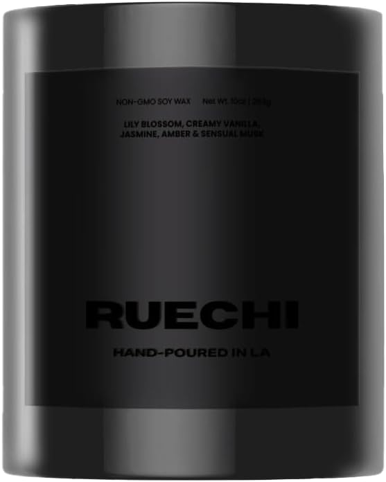 Luxury Soy Candle, 10 oz, Lily Blossom and Jasmine, Limited Edition