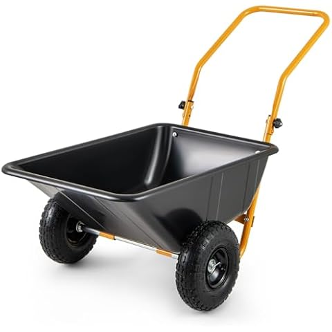 Goplus Dual-Wheel Wheelbarrow Cover