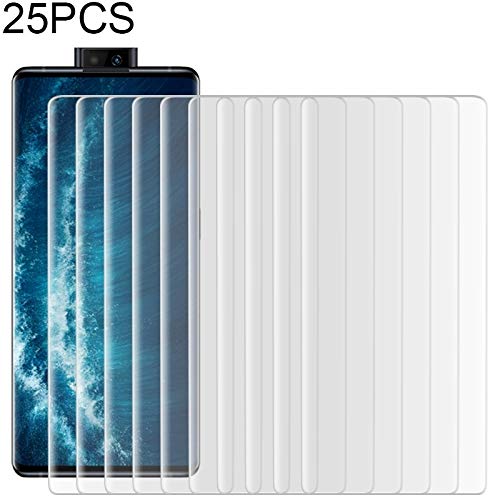 Preisvergleich Produktbild ZCXF AYS 25 PCS for Vivo NEX 3S 5G 9H HD 3D Gebogene Kante gehärtetes Glas Film