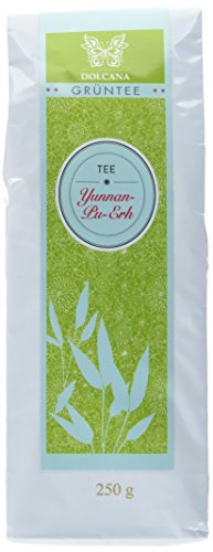 Dolcana Grüntee Original Yunnan-Pu-Erh-Tee, 1er Pack (1 x 250 g Packung)