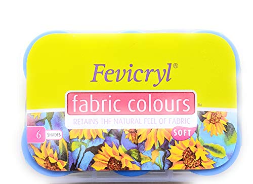 Image of Fevicryl Fabric Colour, Pidilite Blue 10ml