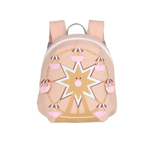Sac à dos enfants avec sangle de poitrine petit sac crèche 3.5L LÄSSIG Ferris Wheel