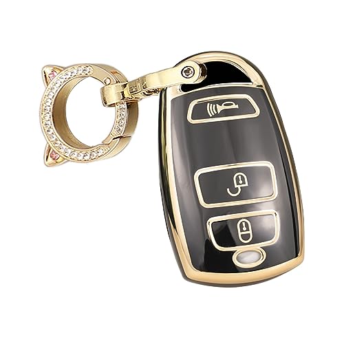 Funda para llave de coche Hyundai Santa Fe y Kia para el día a día