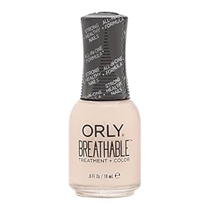Laca de uñas transpirable Orly, tratamiento, color, rehabilitación, 18 ml.