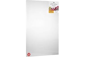 Art Advantage Artist Canvas Visual Edge 24x36 2pc - Premium Large Canvas for Painting