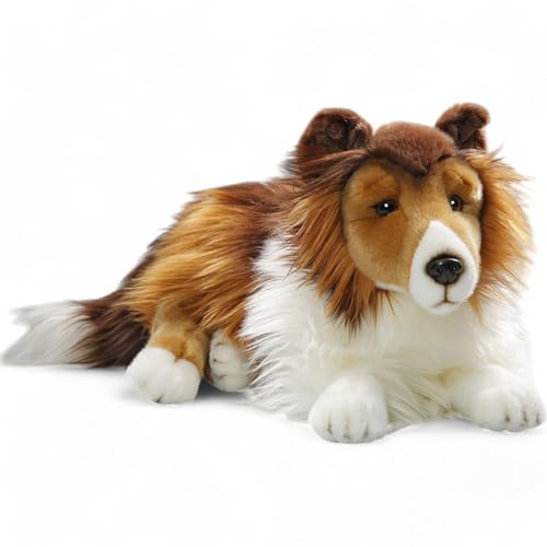 Carl Dick Collie liegend, Hund, Plüschtier, Kuscheltier, ca. 44cm 3551