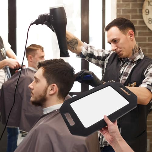 Miroir de coiffeur antichoc et haute définition pour vision parfaite