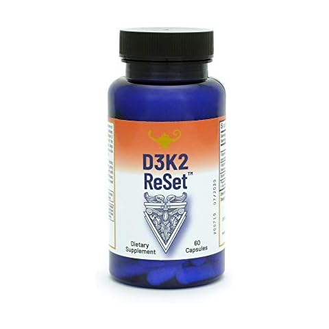RnA ReSet - D3K2 Reset 4,000 IU Vitamin D3 (100mcg), and 100mcg K2 Supplement, 60 Capsules Cover