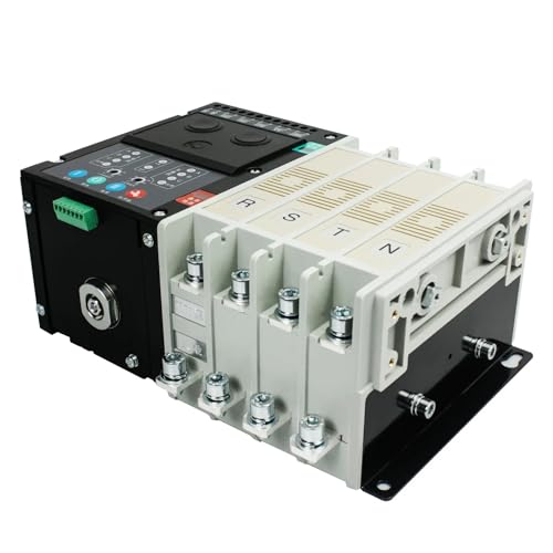 Miniatura 5 de Camchjvvm Yes1-125sa Ats Pc Clase Doble Potencia 20-125a 2p 3p 4p Ac-33ib Ac400v Interruptor De Transferencia Automática For Generador 4,20a