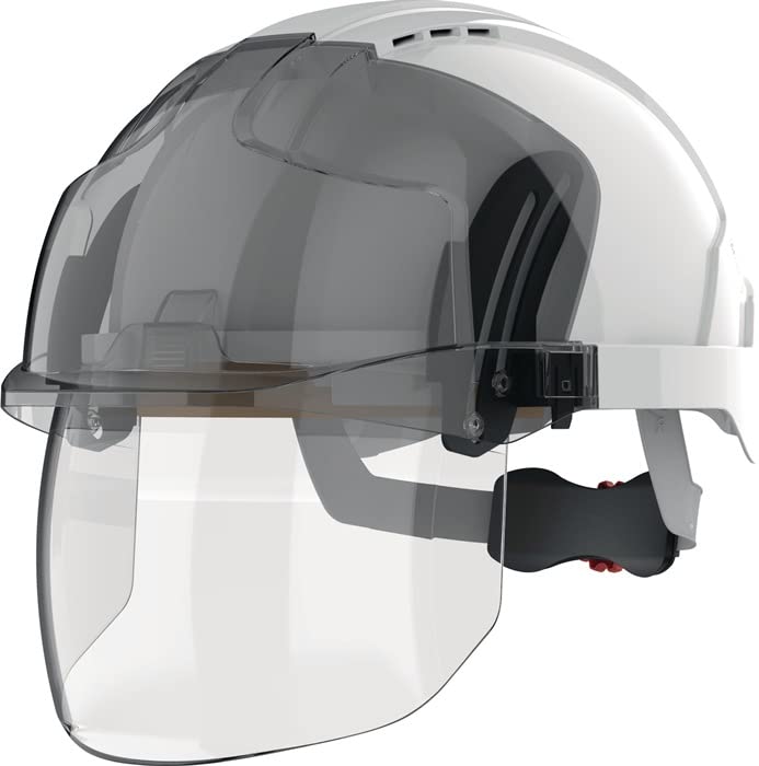 Casco industrial EVO® VISTAshield® blanco/ahumado ABS EN 397, EN 50365 JSP