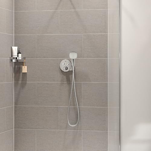 Image of Grohe Tempesta Cube 110 Hand Shower For Bathroom| 3 Modes | 4.3 Inches Wide Spray surface| Water Saving Feature| Perfect Spray Pattern & Easy To Clean|10 Years Warranty | Chrome Finish| 27572003