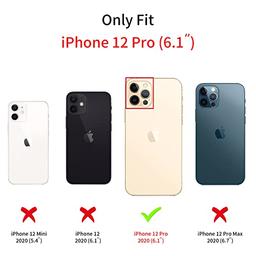 Fycyko Compatible With Iphone 12 Pro Case Glitter Luxury Cute Flexible Plating Cover Camera Protection Shockproof Phone Case For Women Girl Men Design For Iphone 12 Pro 6.1'' Pink #TOP1