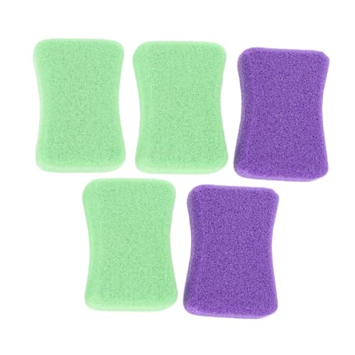 Beaupretty 5個 こすり石 足用天然軽石 除去剤 手用の軽石 フットスクラバー フットケアアクセサリーアイテムツール パンムス フィート フットラスプカルスリムーバー フットリムーバー