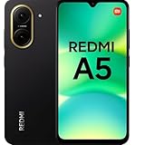 Smartphone Xiaomi Redmi A5 64GB 3GB RAM + 3GB de Ram extendida Dual SIM Tela 6.88' - Preto Midnight Black Câmera 32MP com IA