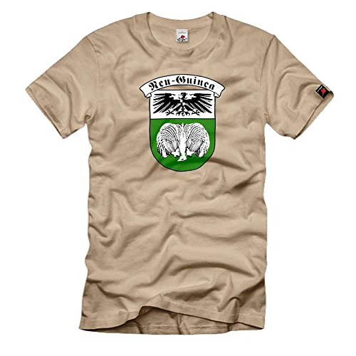 T-shirt Neuguinea et blasons de la Neupommern pour arborer un morceau d'histoire
