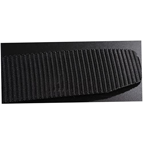 NOLITOY Men's Airport-friendly Nylon Canvas Belt with Automatic Buckle Lightweight Non-metallic for Casual Wear Military Pants Jeans and More Black4