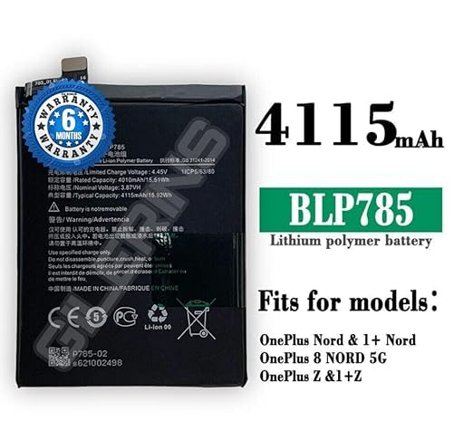 Image of Original BLP785 Battery for Oneplus Nord AC2001 AC2003 Battery with 6 Month Warranty** (CC300)