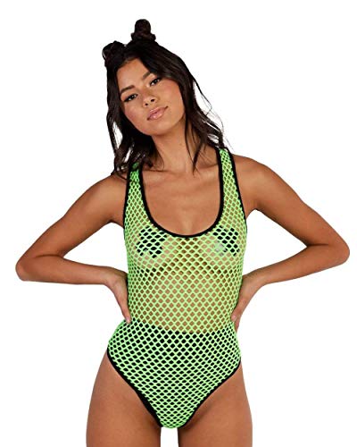 iHeartRaves Payback Fishnet Thong 