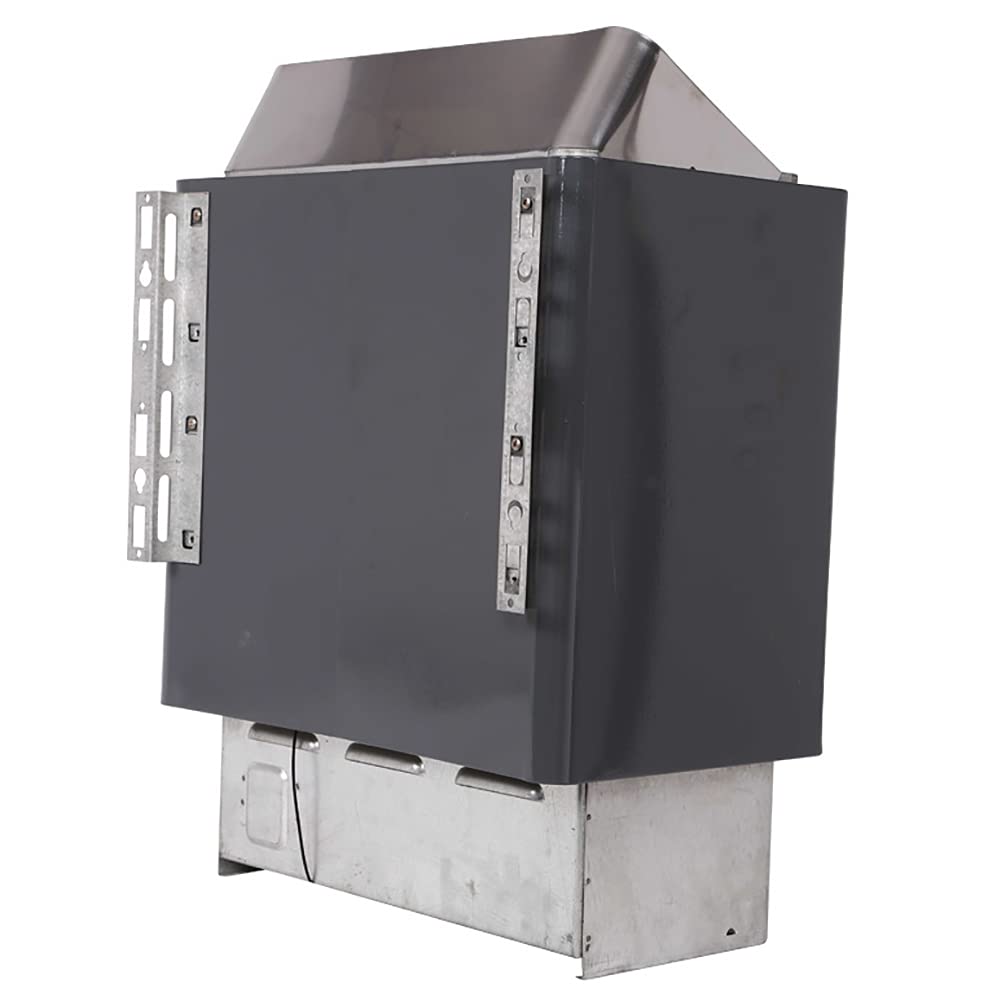 3-6KW Estufa Sauna Eléctrico 220V Calentador Sauna de Vapor Seco con Controlador Interno y Temporizador para Casa Hotel Sala de Sauna SPA Cuarto de Baño