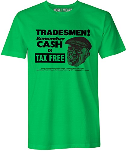 T-shirt VIZ Magazine homme vert à porter pour affirmer son style geek en M