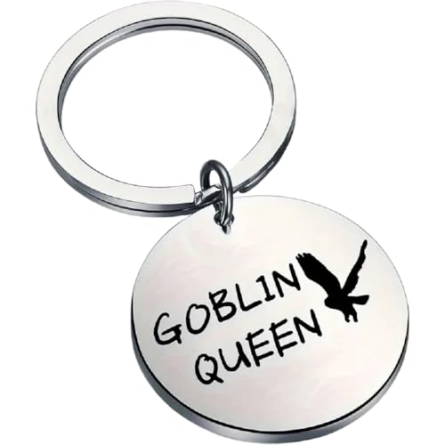 AttractionOil.com Silver Goblin Queen Keychain