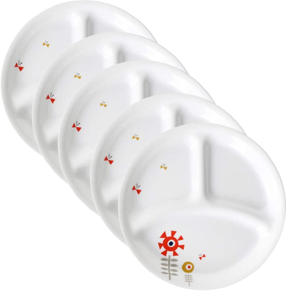 Amazon.co.jp: コレール ランチ皿 小サイズ 5枚セット 皿 プレート