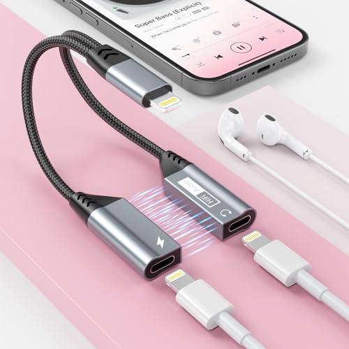 Répartiteur Lightning 2 en 1 magnétique charge et musique HiFi pour iPhone et iPad