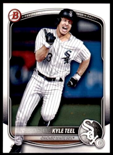 2025 BOWMAN PROSPECTS #BP-118 KYLE TEEL CHICAGO WHITE SOX BASEBALL OFFICIAL TRADING CARD OF MLB