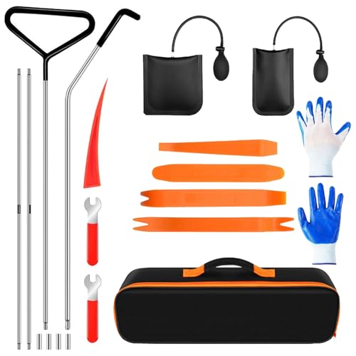 ILIBERO 27 Car Tool Set, Stainless Steel Automotive Repair Kit for Routine Vehicle Maintenance Tools Sets