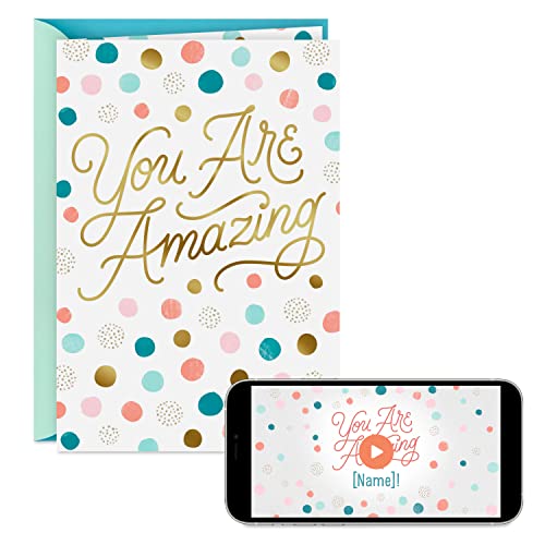 Hallmark 599RYA3902 Personalized Video Birthday Card cover