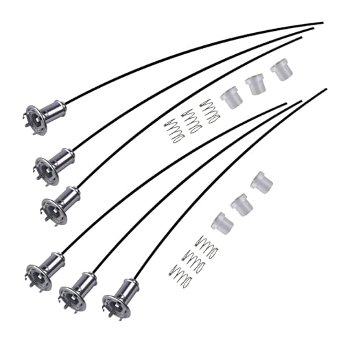 Kit Repuestos Socket Luz Tablero Vintage 9mm 6 Piezas miniatura 6