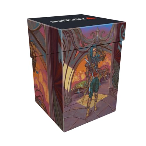 Ultra Pro - Aetherdrift Sita Varma, Masked Racer 100+ Deck Box® for Magic: The Gathering, Deck Holder, MTG Accessory, Trading Card Case, Magic The Gathering D&D TCG Storage Box