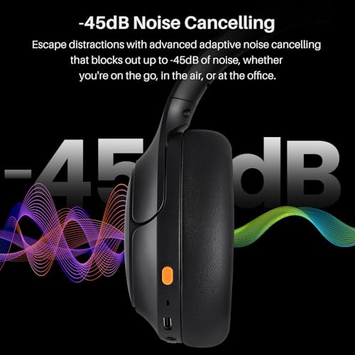 TOZO HT3 Hybrid ANC Headphones — view 4