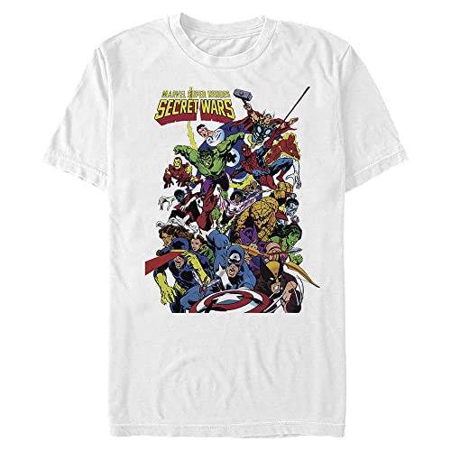 T-shirt Marvel Secret Wars grand confort pour le quotidien en 4XL