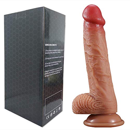 Dildo for Sex Women Realistic 8Inch Sex Toy Amal Masturabation with for Cup Dildo Realistic - Thumbnail 3