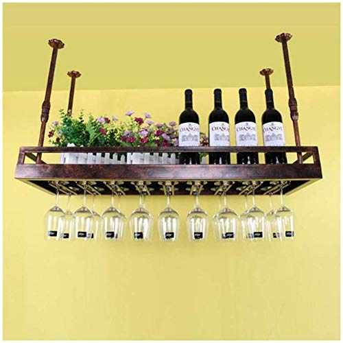 Estante para Botellas de Vino de Hierro Forjado 120cmX35cm