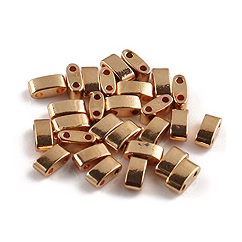 Cuentas de dos agujeros, Loose Spacer Beads for Jewelry Making