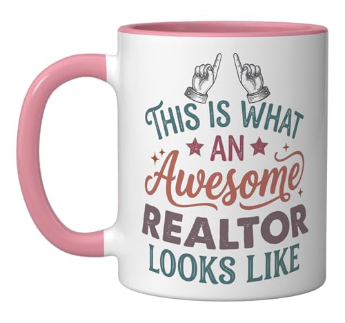 Taza cerámica divertida para agentes inmobiliarios 11 oz miniatura 1