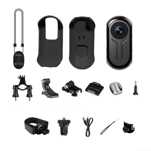 Action Camera leggera con memoria estesa e facile navigazione per divertimento allaperto nero