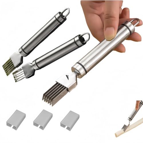 Set de 3 Cortadores para Verduras Acero Inoxidable miniatura 1