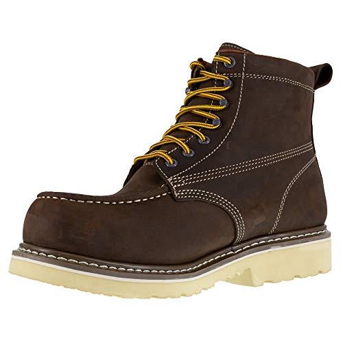 Iron Age Solidifier Men's 6" Eh Comp Toe Waterproof Work Bo Brown - 8.5 Medium3