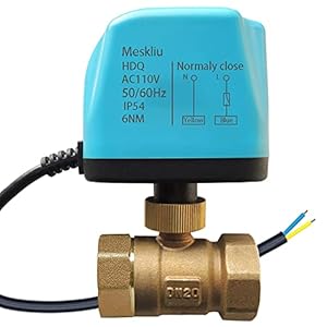 Meskliu AC220V Motorkugelhahn DN20 elektrisch