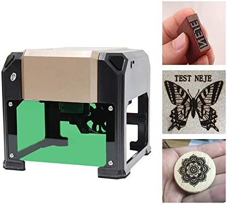 Vogvigo Laser Engraver Printer DIY Logo Laser Engraver Laser Engraving Machine Mini Desktop Laser Engraver Machine (3000W)