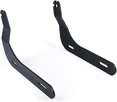 Adjustable Driver/Passenger Seat Backrest Component:Fixed Mounts (R18(Black))
