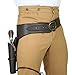 Historical Emporium .44/.45 Cal Standard Right Hand Western Gun Belt and Holster Plain Leather