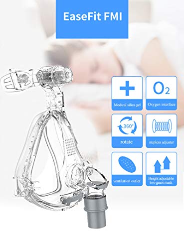 Fencia Masks Full Face and headgear Universal Adjustable (L)